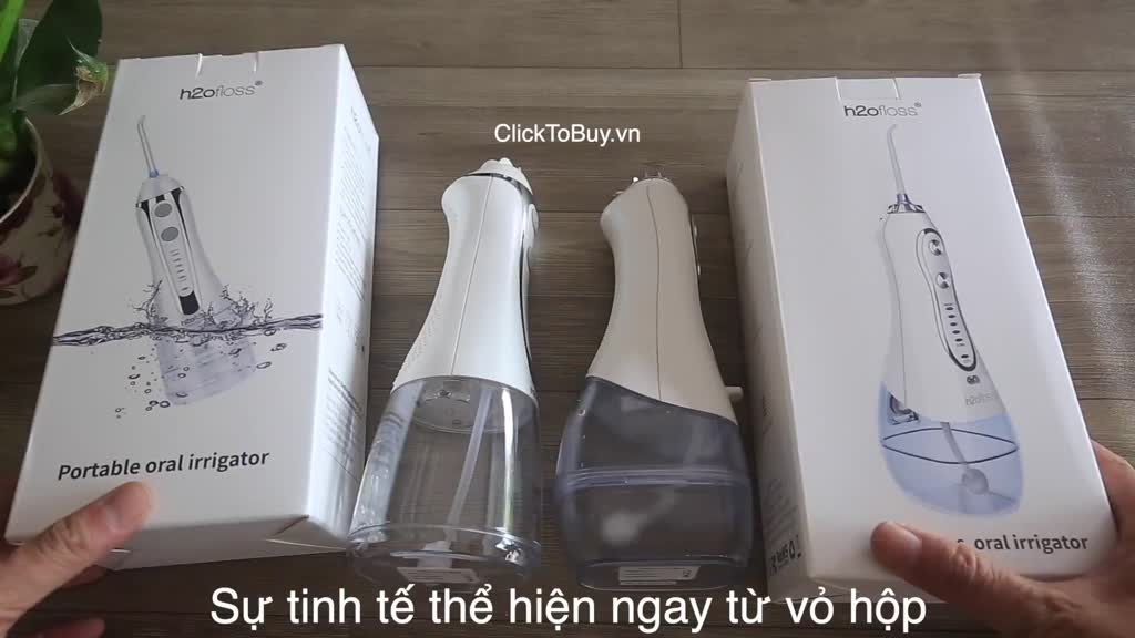 Tăm nước cầm tay h2ofloss hf9p 2026. Vệ sinh răng miệng, cực kì hữu dụng cho niềng răng, vôi răng, làm trắng răng | BigBuy360 - bigbuy360.vn