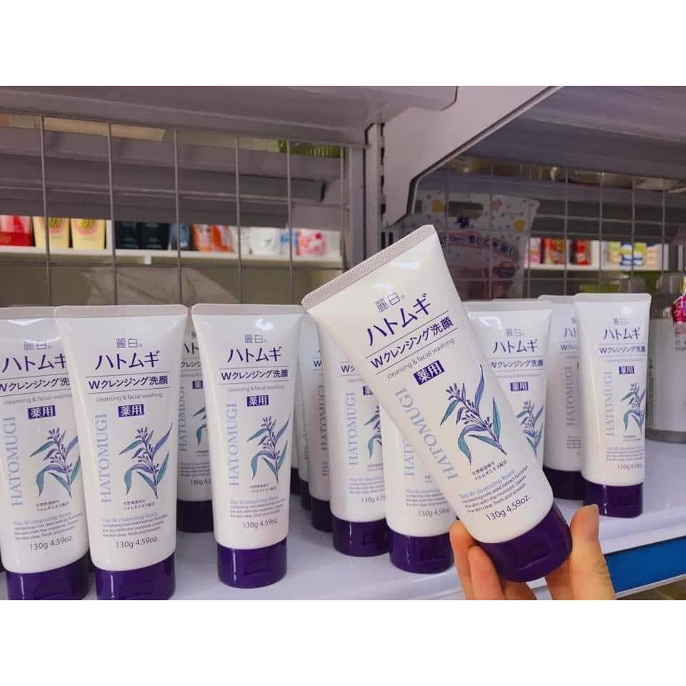 Sữa rửa mặt ý dĩ Hatomugi Naturie 130g của Nhật Bản | BigBuy360 - bigbuy360.vn