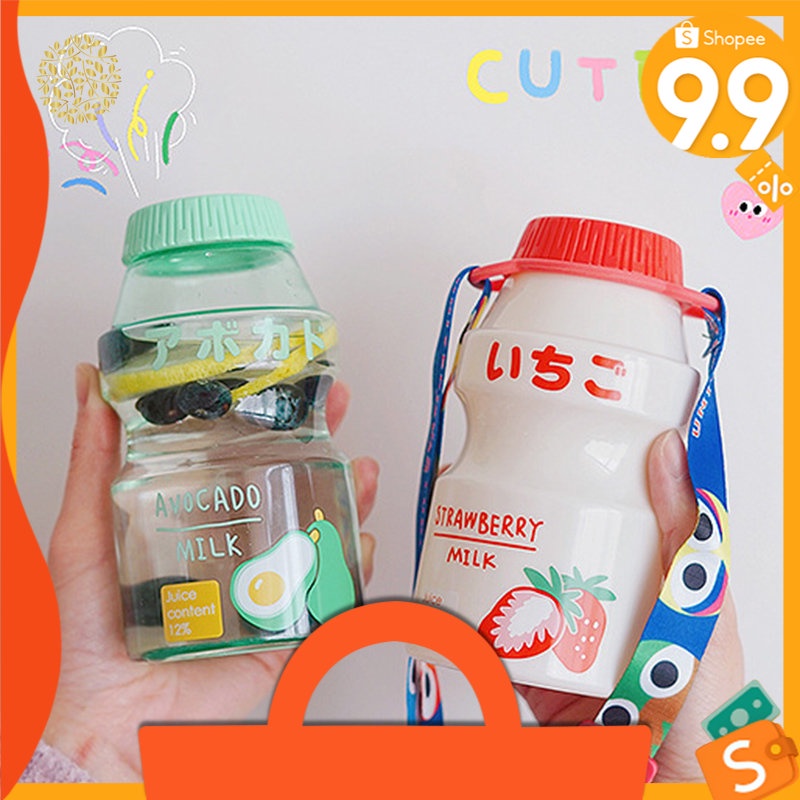 Bình đựng nước dung tích 480ML thiết kế kiểu dáng đáng yêu