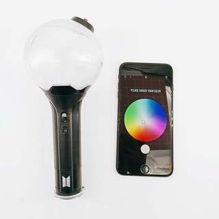 [Mua 1 Tặng 7 Phần Quà] Đèn cổ vũ Bomb ver 3 Bangtan đổi màu theo App