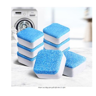 VIÊN TẨY LỒNG VỆ SINH LÀM SẠCH MÁY GIẶT DẠNG VIÊN NÉN [HỘP 12 VIÊN]