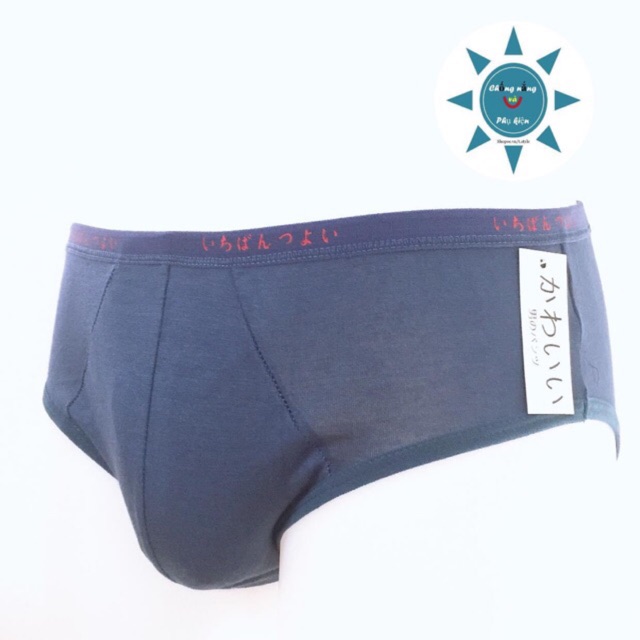 QUẦN LÓT NAM 100% cotton chuẩn NHẬT, 40-66KG mang vừa