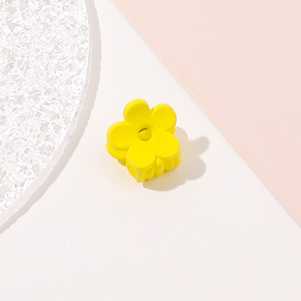 1 Kẹp Tóc Hình Bông Hoa Nhiều Màu Sắc Dễ Thương Dành Cho Nữ