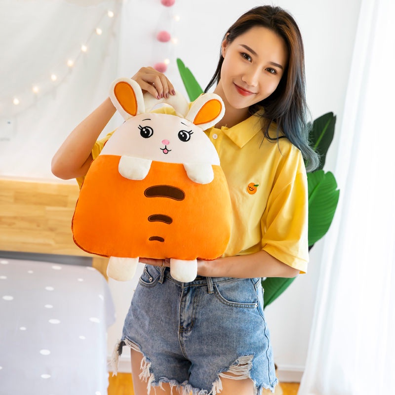 Bộ Chăn Gối Hình Trái Cây Dễ Thương Chất Liệu Dày Dặn Phù Hợp Cho Mùa Hè