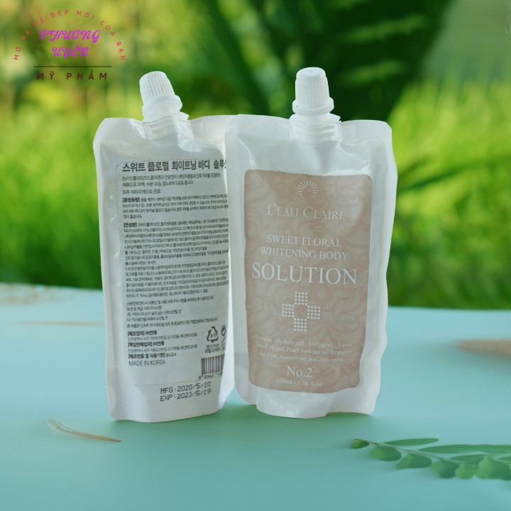 Sữa Ủ Trắng 💯 CHÍNH HÃNG HÀN QUỐC 💯 Ủ Trắng Body Solution giúp dưỡng trắng mịn mà không bào mòn da, loại bỏ các hắc tố | BigBuy360 - bigbuy360.vn
