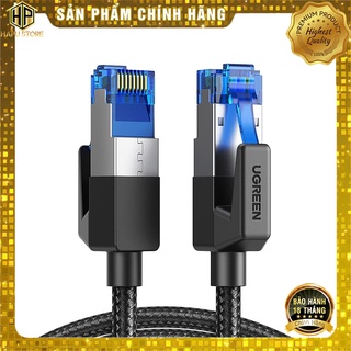Dây cáp mạng ethernet cat8 ugreen nw153 bọc dù tốc độ 40gbps/2000mhz cao cấp - hapustore