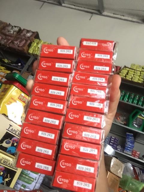Vòng bi bạc đạn :608;609,686