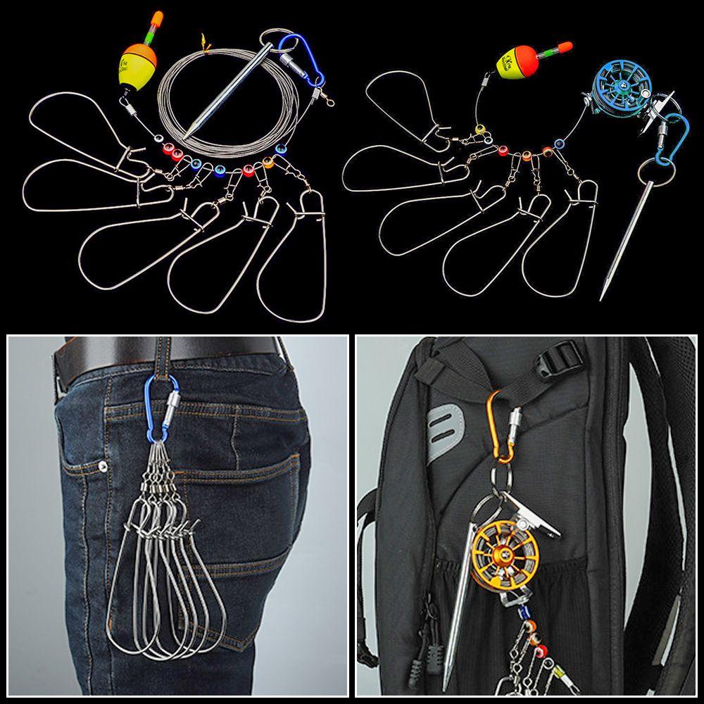 MAG Khóa Câu Cá Bằng Dây Thép Mềm Chuyên Dụng