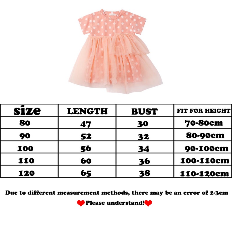 Đầm Công Chúa Tay Ngắn Phối Lưới Chấm Bi Thời Trang Mùa Hè Hàn Quốc Mới Cho Bé Gái
