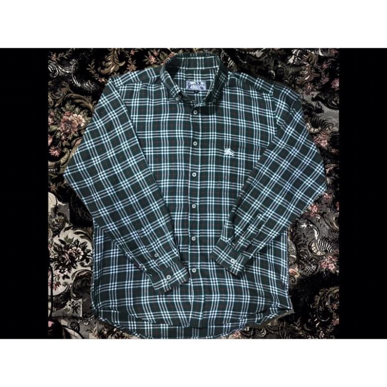 Áo sơ mi BURBERRY sọc caro chính hãng đã sử dụng Đẹp