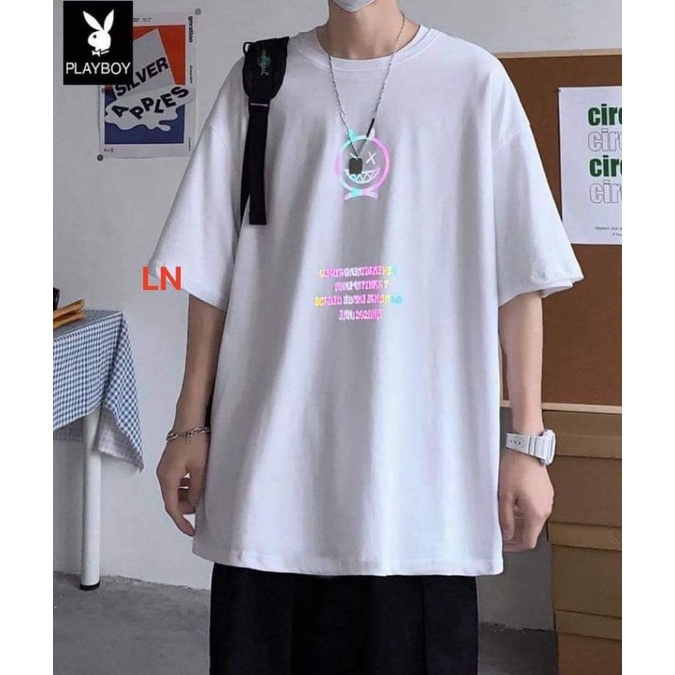 Áo phản quang mặt cười chữ thái LN12