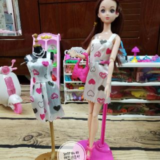 Đầm dạo phố cho búp bê (mẫu giao ngẫu nhiên)
