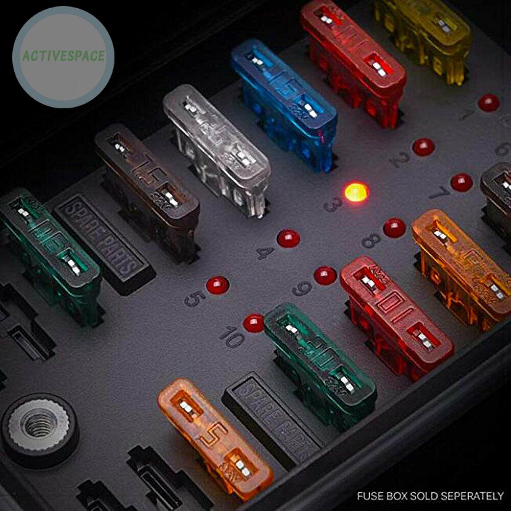 2 3 5 75 10 15 20 25 30 35AMP 220PCS Car Fuses 11mm19mm 235A Car Flat Fuses KglDeVj