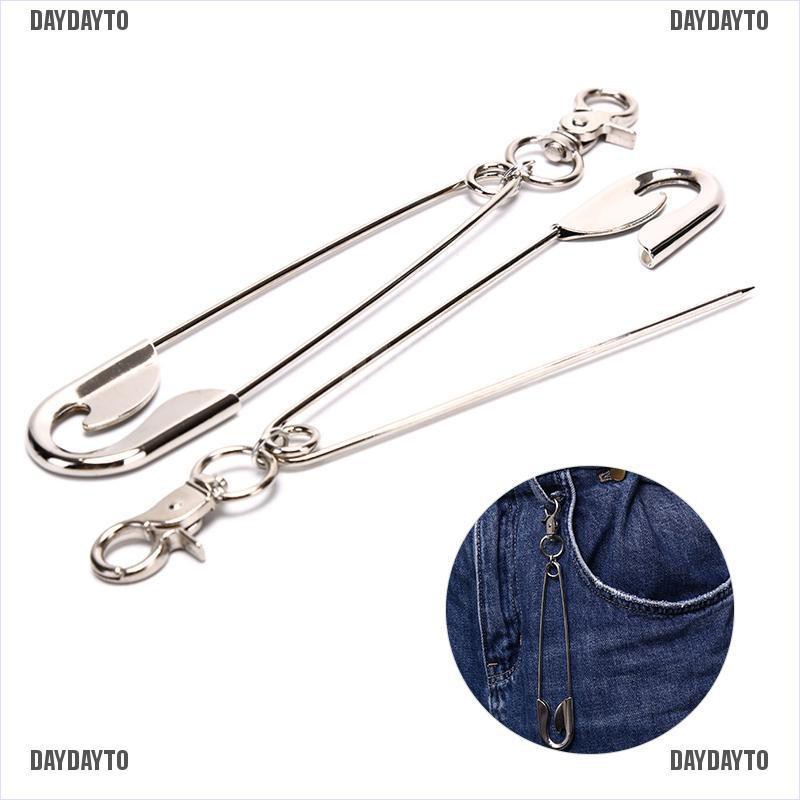 Dây Xích Kim Loại Kẹp Ví / Thắt Lưng Unisex Phong Cách Punk Rock