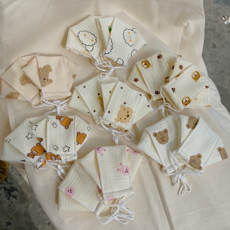 Khẩu trang CHO BÉ từ 5-7 TUỔI