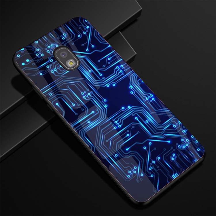 Ốp Lưng Kính SAMSUNG GALAXY J7 PRO Hình in 3D sáng bóng cao cấp