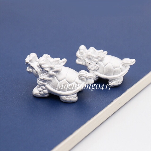 [GIÁ SỈ] Charm long quy bạc - Hàng bạc loại 1 siêu đẹp PH691