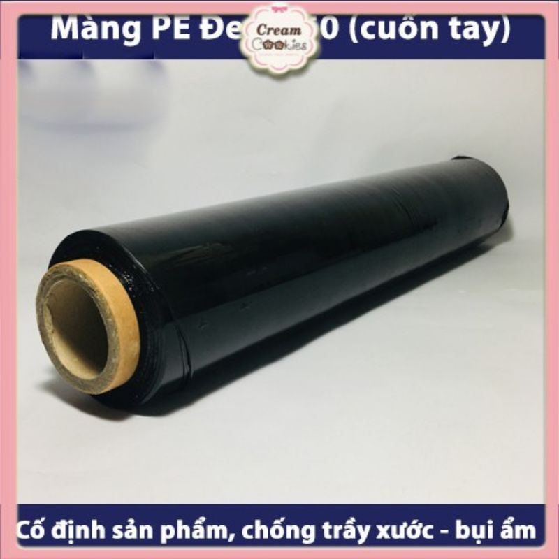 Màng PE, màng chit cuộn 2.5kg khổ 25cm lõi 9