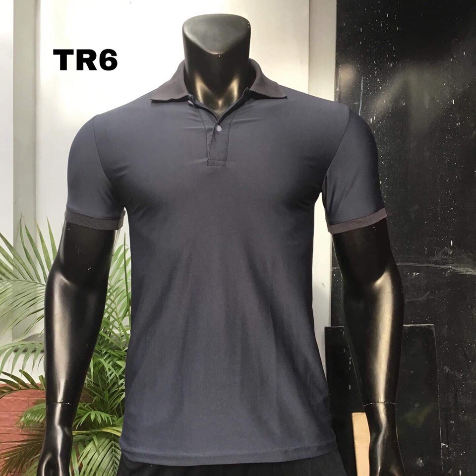 Áo POLO cổ trụ nam cotton cao cấp CO GIÃN ,MẶC MÁT