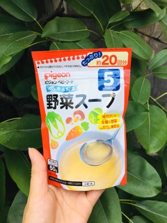 bột Dashi Pigeon 50gr cho bé date12.2022