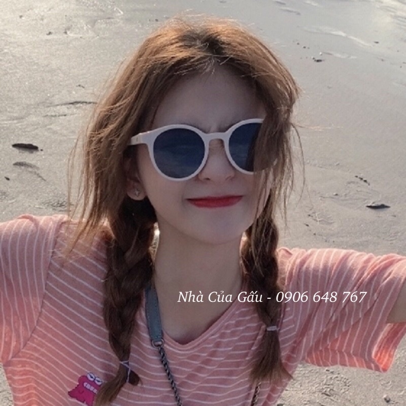 Mắt kính thời trang nam, nữ gọng tròn cực dễ thương NCG05 | BigBuy360 - bigbuy360.vn