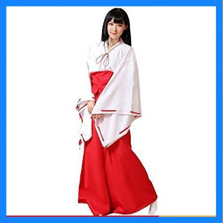 [SALE 50%] Kikyo Inuyasha Costume - Cosplay Kikyo Chất Lượng