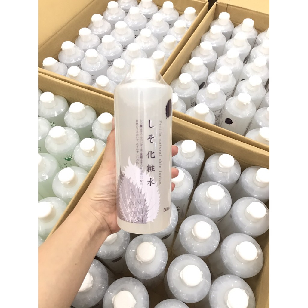 NƯỚC HOA HỒNG LÀM TRẮNG DA, GIẢM MỤN TÍA TÔ DOKUDAMI CHINOSHIO 500ML NHẬT BẢN | BigBuy360 - bigbuy360.vn