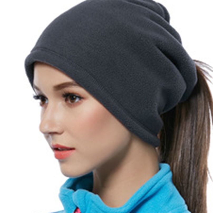 Mũ Beanie Dệt Kim Màu Trơn Đa Năng Thời Trang Hàn Quốc Cho Nam Nữ