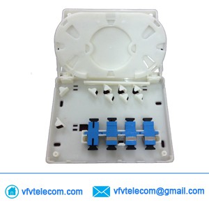 Hộp phối quang ODF 4FO (Kèm phụ kiện )