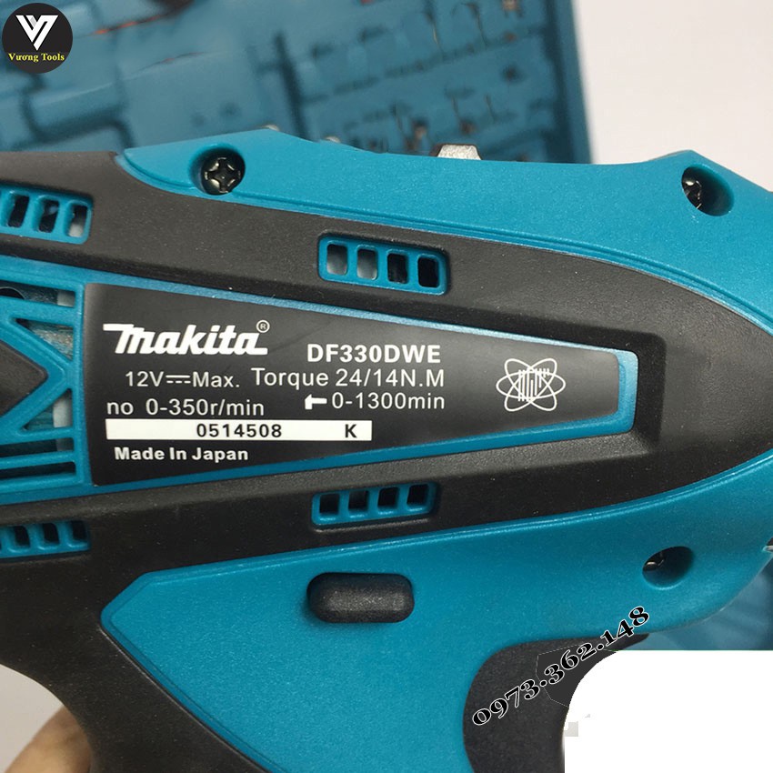 Máy khoan Makita 12V Khoan Pin Bắn Vít Tặng Kèm Mũi khoan