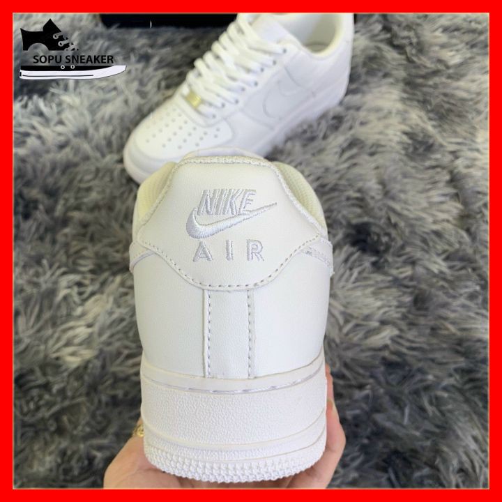 Giày AF1(Air Force One) [HỖ TRỢ ĐỔI TRẢ] full Trắng siêu hot