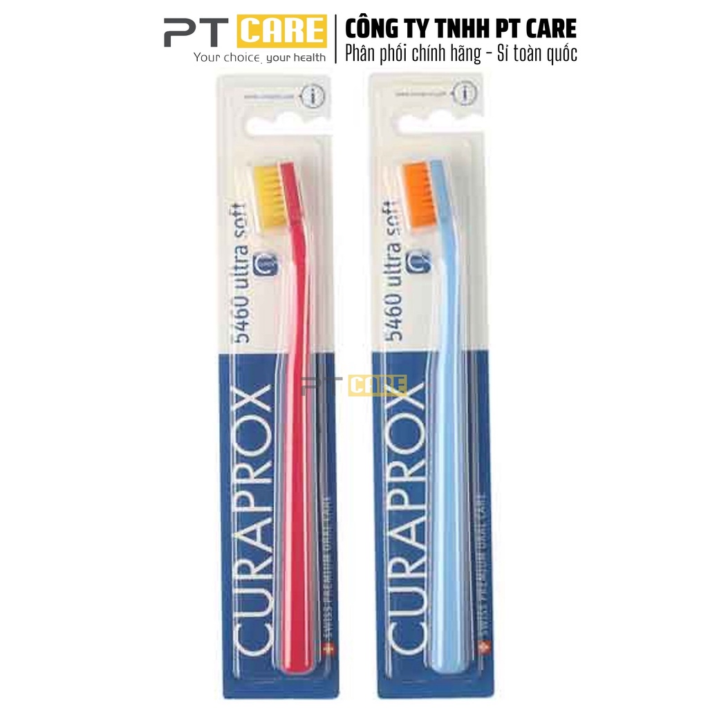 PT CARE | Bàn Chải Siêu Mềm Curaprox CS 5460 Ultra Soft Dùng Hàng Ngày