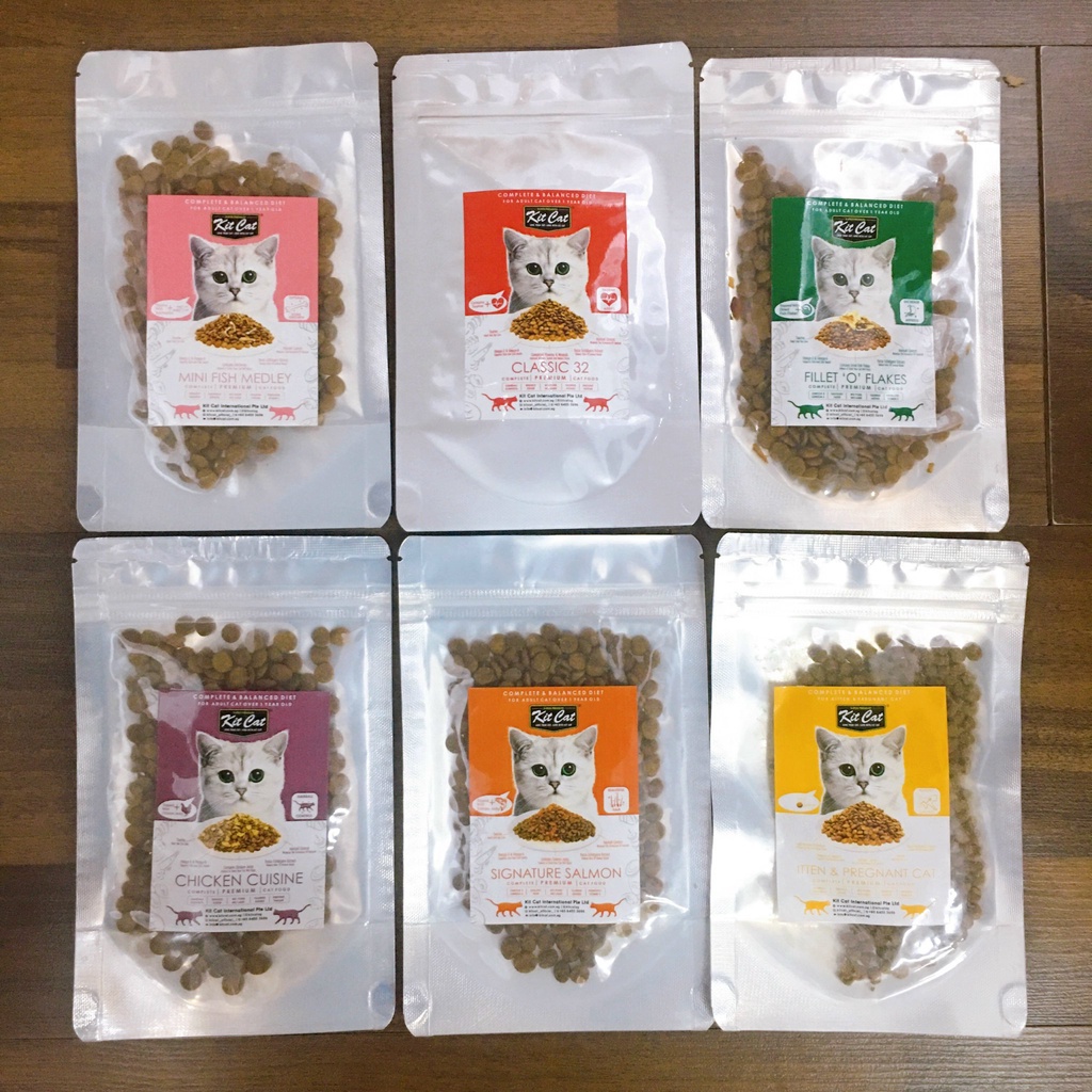 Sample Thức Ăn Hạt Cho Chó Mèo Gói Nhỏ Dùng Thử 20-50g, 1 gói