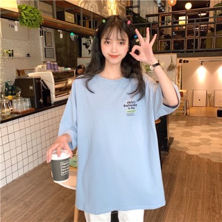 Áo thun tay lỡ form rộng