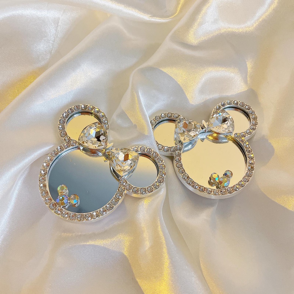 Giá đỡ điện thoại hình chuột Mickey đính đá lấp lánh