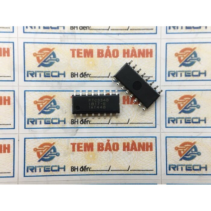 Combo 2 con FTC334C, FTC334B, FTC334,F FTC334K SOP-16 IC