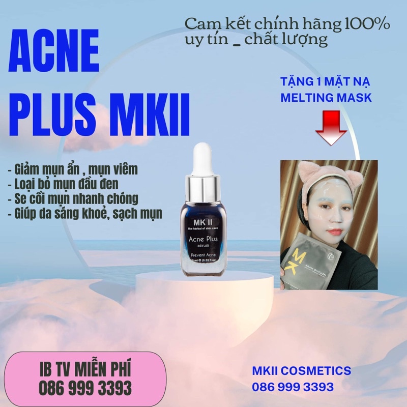 Serum mụn Acne plus - MKII COSMETIC VIETNAM 10ml