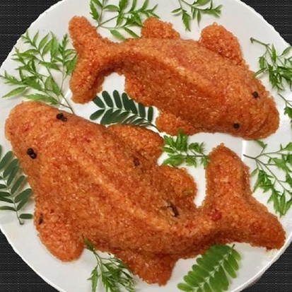 Khuôn cá chép ép xôi, ép cơm, làm bánh, làm rau câu - Khuôn nhôm bền đẹp
