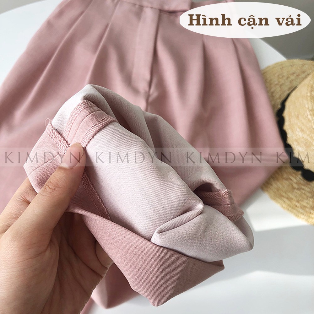 Quần ống rộng lưng cao nữ quần tây nữ thanh lịch KIMDYN [KDQD04] | BigBuy360 - bigbuy360.vn
