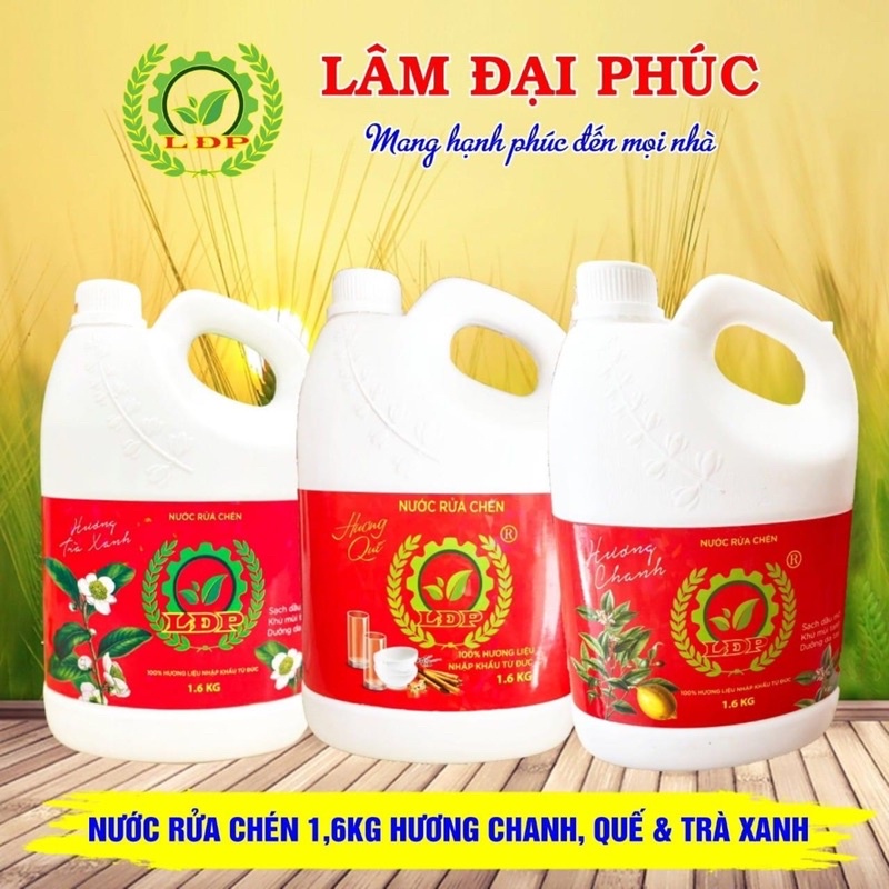 NƯỚC RỬA CHÉN SINH HỌC - LÂM ĐẠI PHÚC