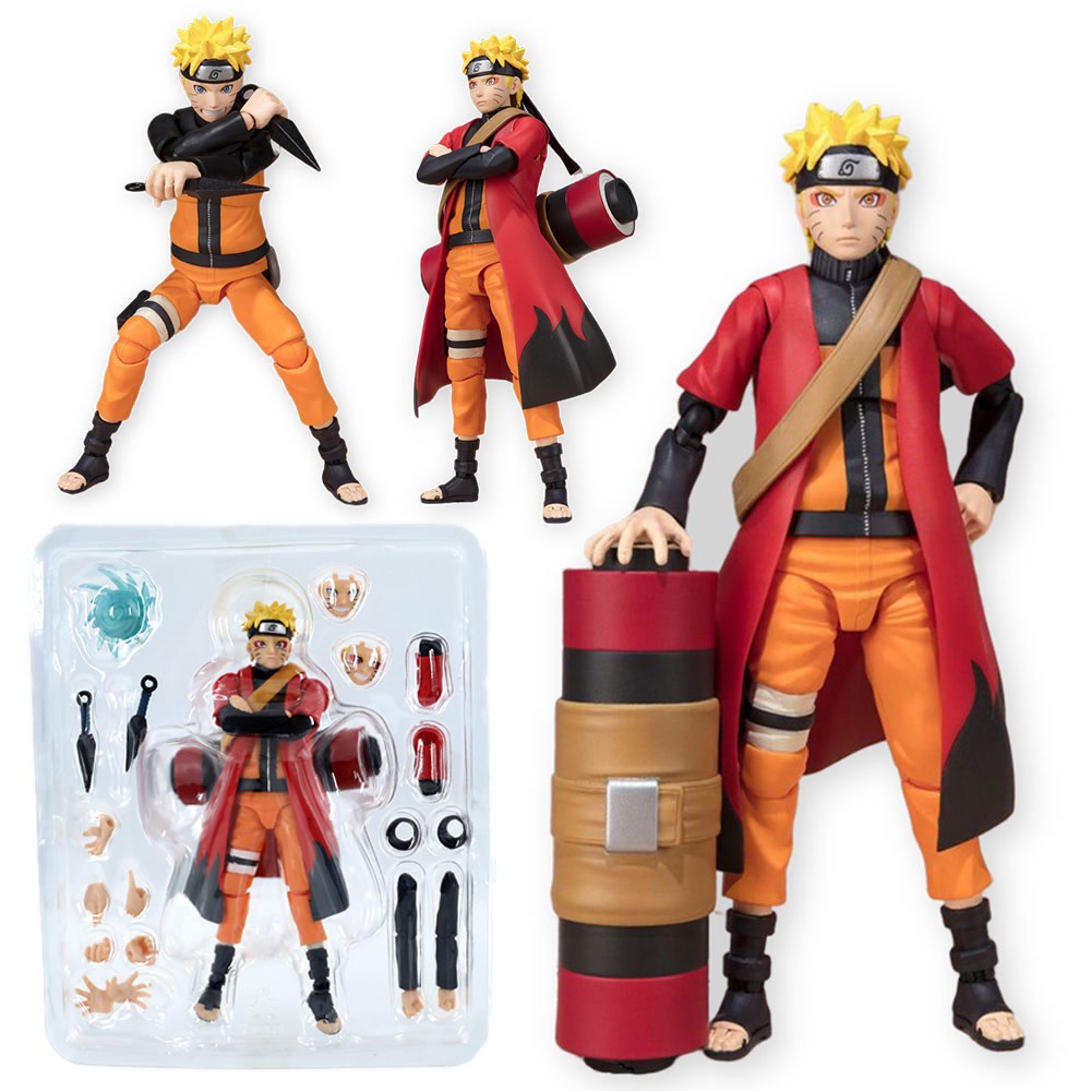 Mô Hình Nhân Vật Uzumaki NARUTO SHF Có Khớp Cử Động Đẹp Mắt