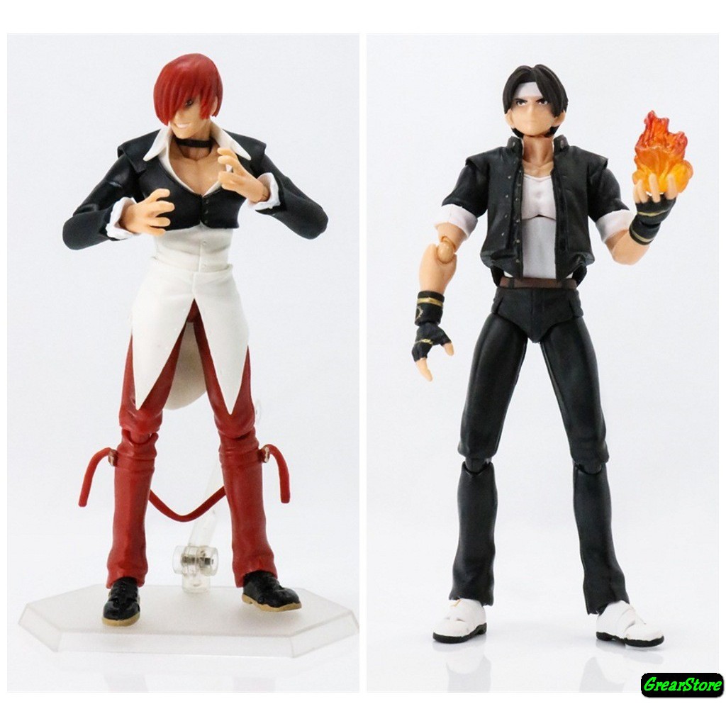 ( HÀNG CÓ SẴN ) MÔ HÌNH NHÂN VẬT King Of Fighters '98: Kyo Kusanagi SP-094 Và Iori Yagami SP-095 SHF CỬ ĐỘNG ĐƯỢC