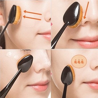 [SIÊU RẺ] Dụng cụ cọ tán kem nền siêu mịn có nắp đậy