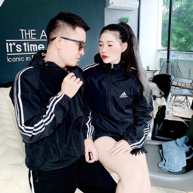 áo gió 2 lớp nam nữ 2020