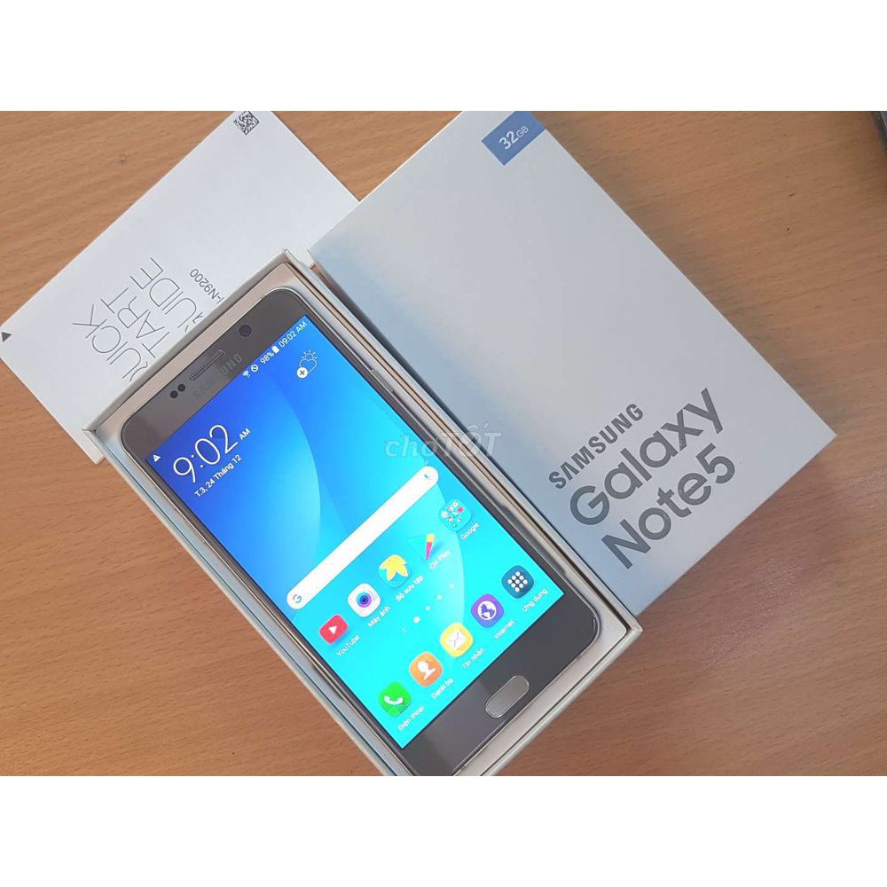 [Mã 159ELSALE hoàn 7% đơn 300K] Điện Thoại Samsung Galaxy Note 5 ram 4G/32G Máy Đẹp Chính Hãng, Full Chức Năng