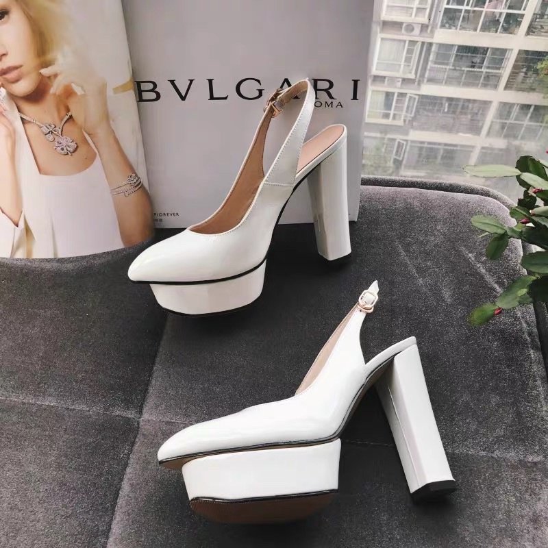 ORDER 👠 GIÀY KOREA MŨI NHỌN ĐẾ ĐÚP QUAI HẬU size 33-40 cao 12cm