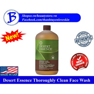 [AUTH] Sữa rửa mặt cho da dầu mụn Desert Essence Thoroughly Clean Face Wash Original