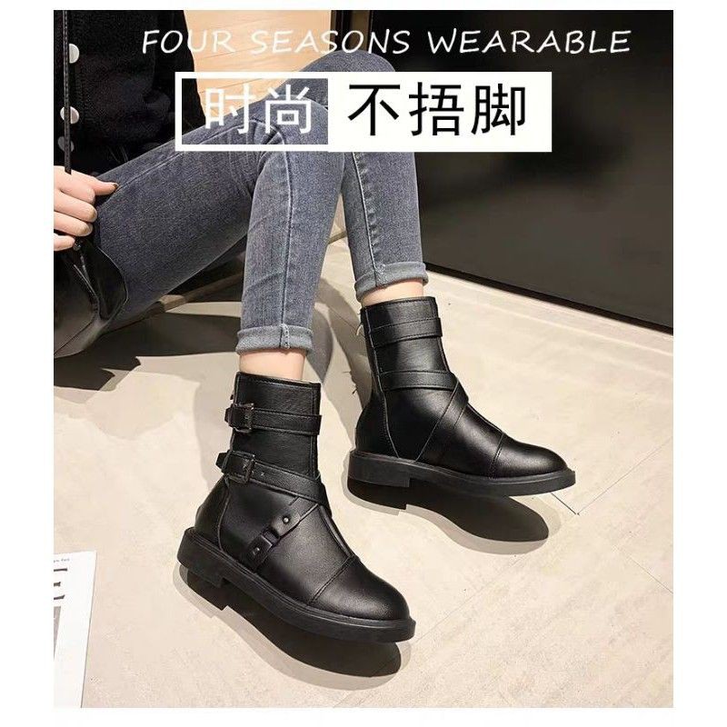 Order - boots Hàn Quốc dành cho các cô gái năng động năm 2021 hàng quảng châu loại đẹp