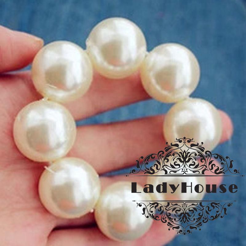 Dây Cột Tóc Ngọc Trai Giả Phong Cách Hàn Quốc