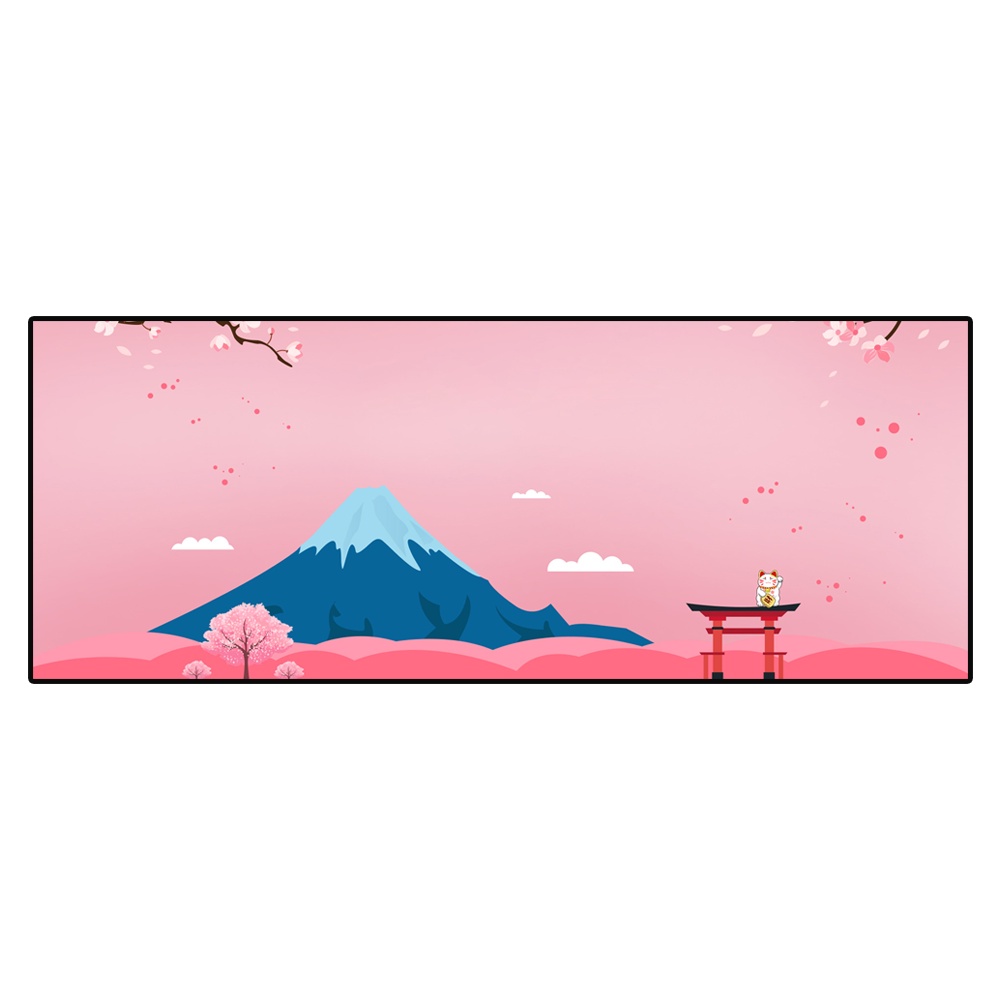 Keycap Sakura Powder Profile OEM nhựa PBT cao cấp in Dye-Sub sắc nét Full 123 phím